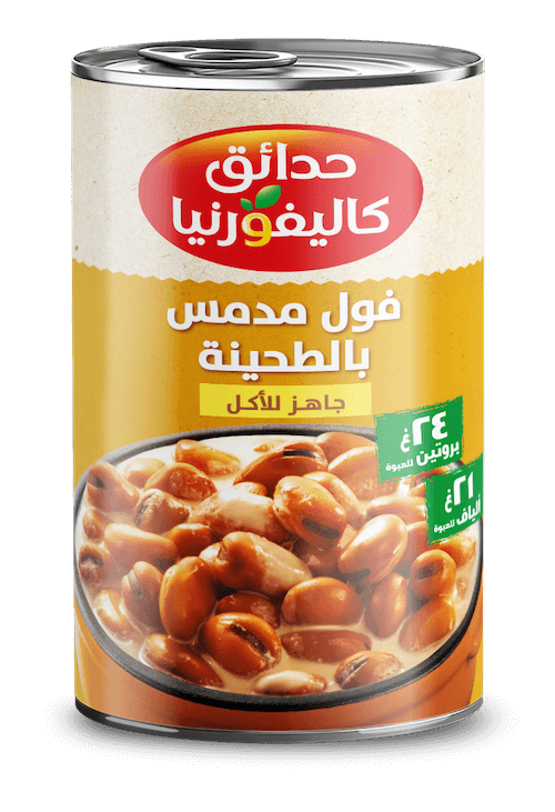 فول مدمس بالطحينة 400 جم