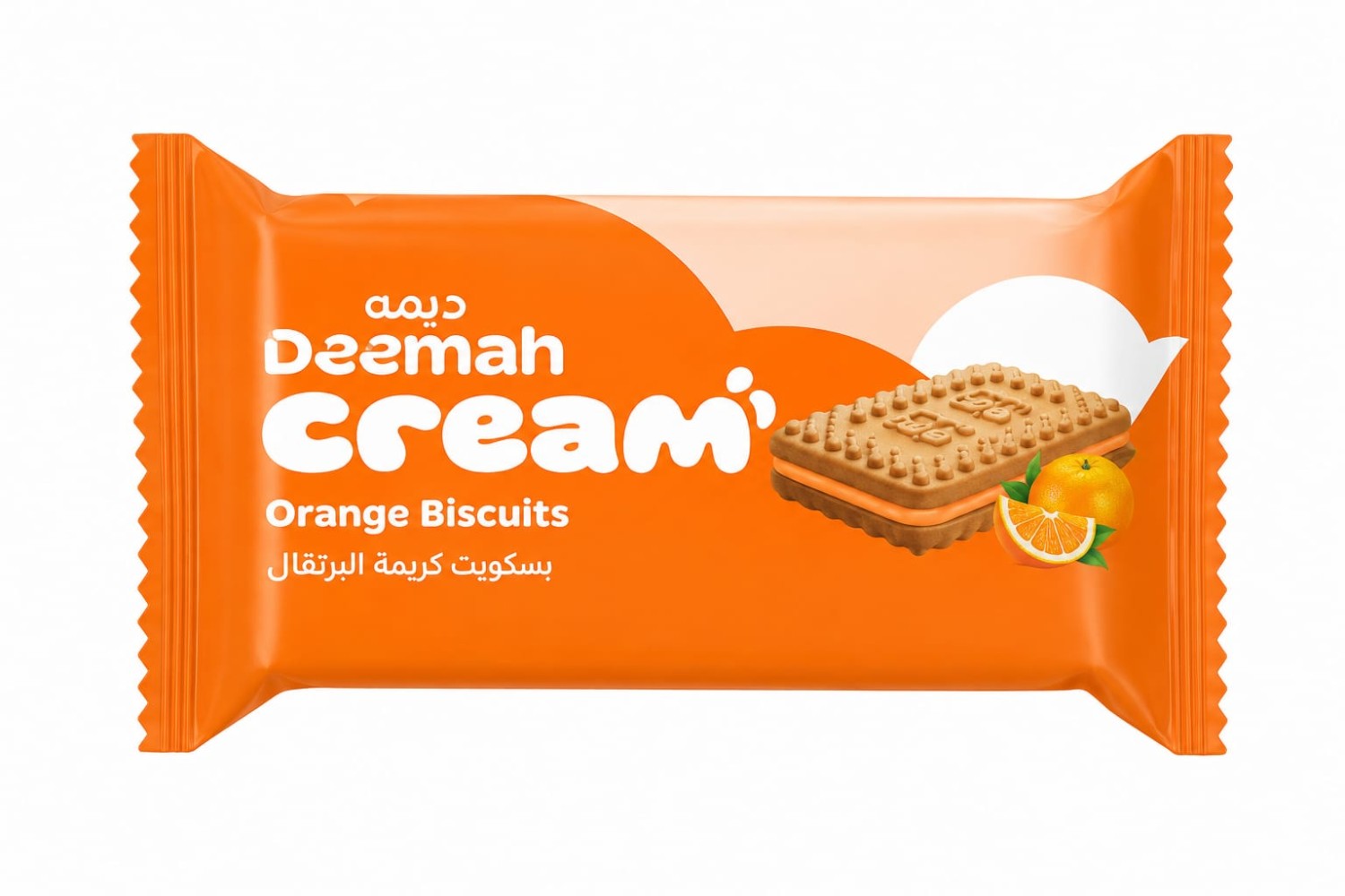بسكويت ديمه بكريمه البرتقال 27 جرام